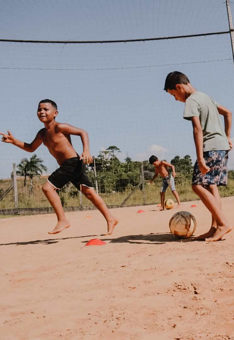 Fome de Bola — treino com cones